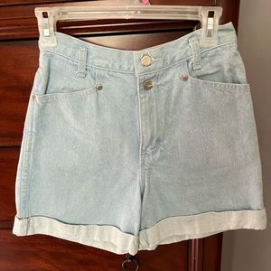 Vintage High-Waisted Shorts